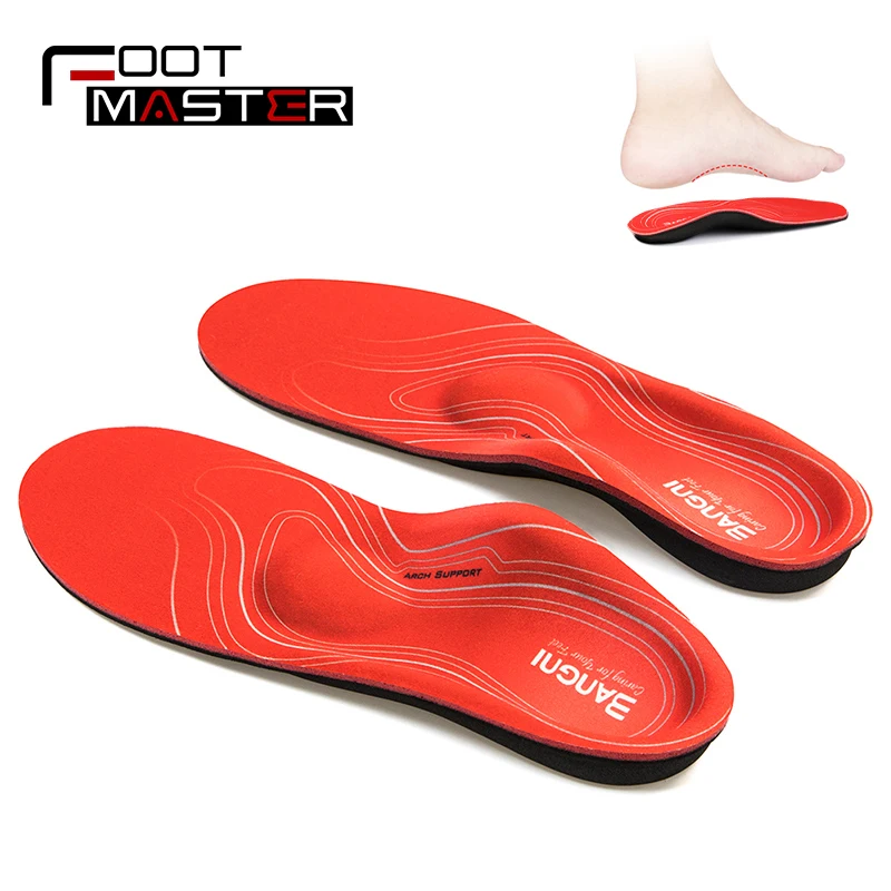 

Custom Orthotic Arch Support Shoe inserts Cork Orthopedic Insoles for Serious Flat Feet