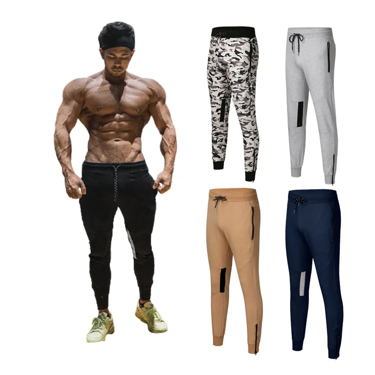 

Blank sports gym plus size men's pants cotton trousers boy casual pants