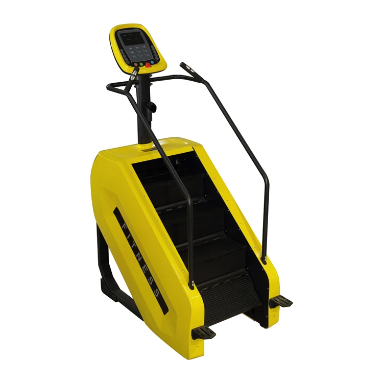

Skyboard Steel Commercial Home Gym Fitness Electric Stair Climber Machine, Silver, yellow, black (color can be customized)