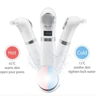 

2019 new arrivals skin care beauty product face cleaning massager blackhead remover hot and cold facial device pore cleaner