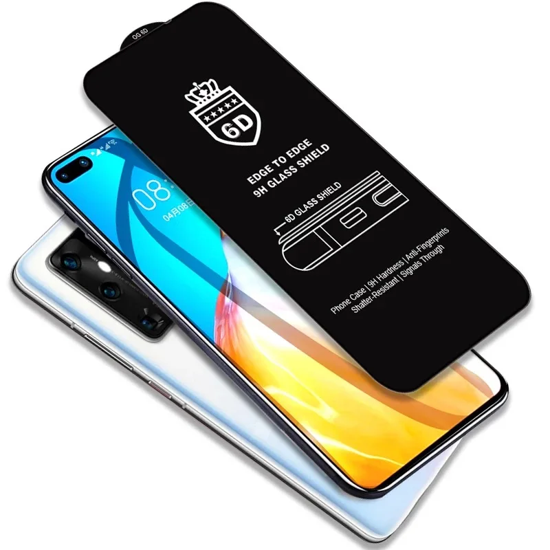 

9H Silk printed Anti-Fingerprint Full Curved Tempered Glass Screen Protector for Iphone 11 pro Max, Crystal clear