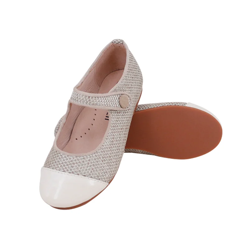 

European and American Mary Jane and Ballet Flat Styles Girls School Uniform Shoe Youth and Toddler Shoes Kids Girl