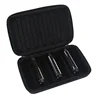 EVA Harmonica Cases Storage Case PU Leather Black Harmonica Zippered Carrying Case Storage Bag