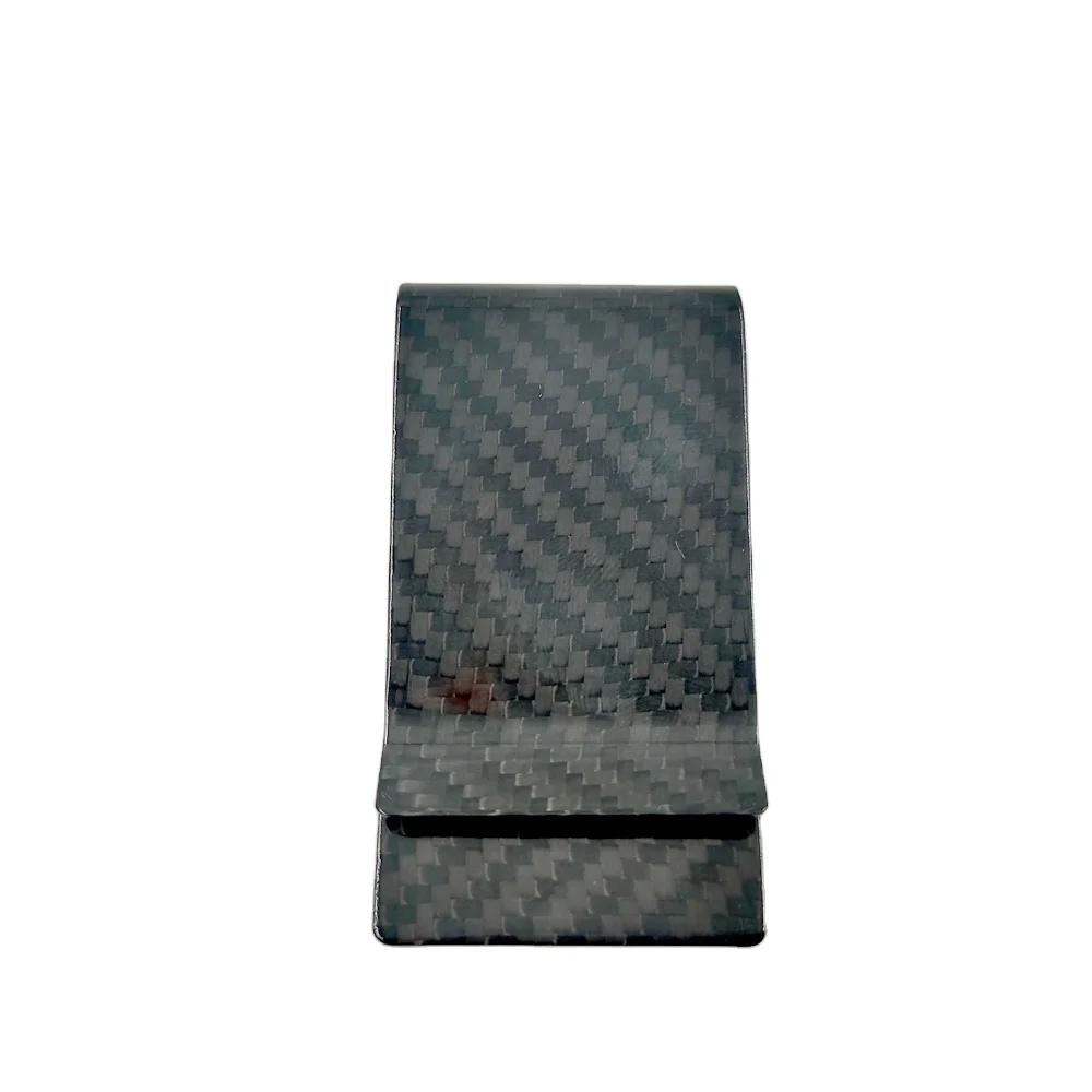 

Forged Carbon Fiber Minimalist money clip for Men-Credit Card Holder with Money Clip-Men Front Pocket money clip Slim