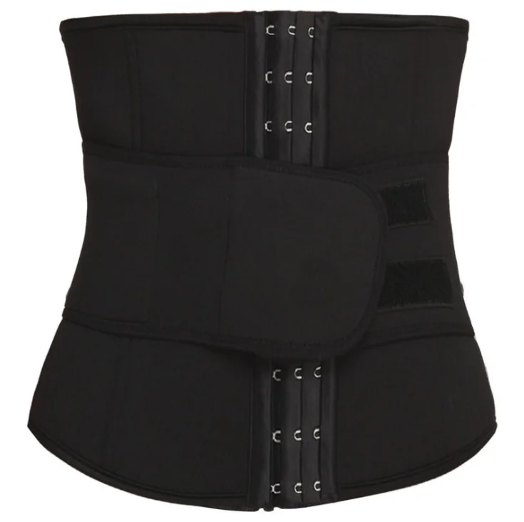 

Amazon Hot sell cheap 100% latex plus size breathable fabric sexy waist trainer shapers with 3 hook, Black,beige