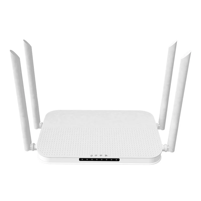 

High Speed Gigabit WAN LAN 802.11ax 1800Mbps AX1800 Dual Band Wifi 6 Router, White