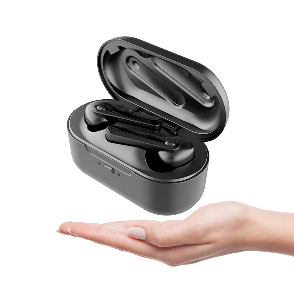 

Wholesale HD Noise Cancelling Double Single side Earbuds TWS mini Wireless Bluetooth Earphone with microphone