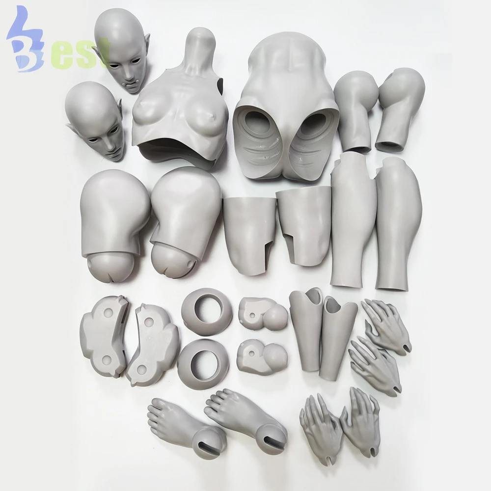 Full Size BJD Doll Resin Custom Casting  Rapid Prototype Professional Vacuum Casting Bjd Doll