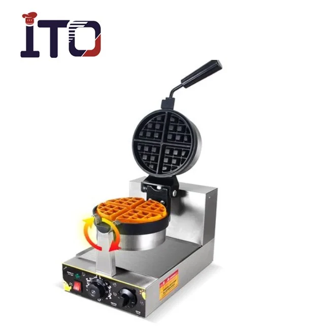 

Industrial Snack Food Automatic Non-Stick Electric Waffle Maker Machine