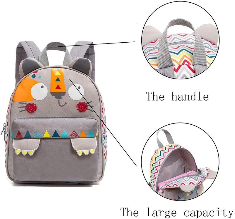 Children Backpack School Cute Cartoon Totoro Bag for Kids