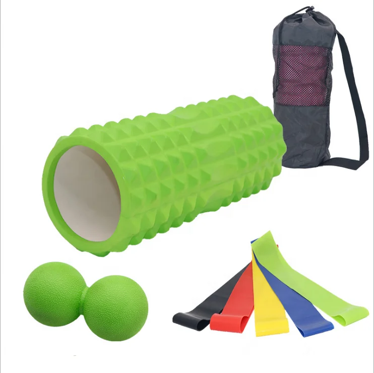 

Wholesale Custom High Quality Yoga Foam Roller Exercise Pilates Fitness Roller Set, Blue/pink/green/black/orange