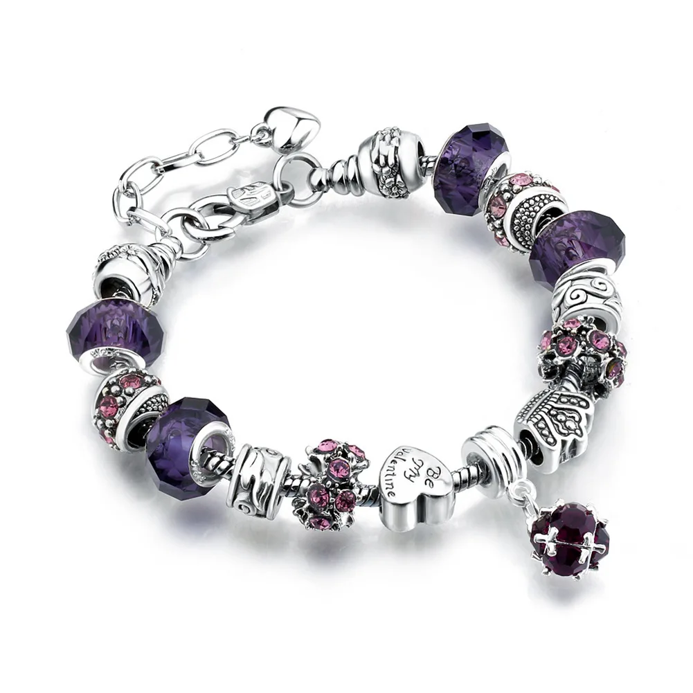 

Wholesale Hot selling Flower Bracelets for Girls, Silver