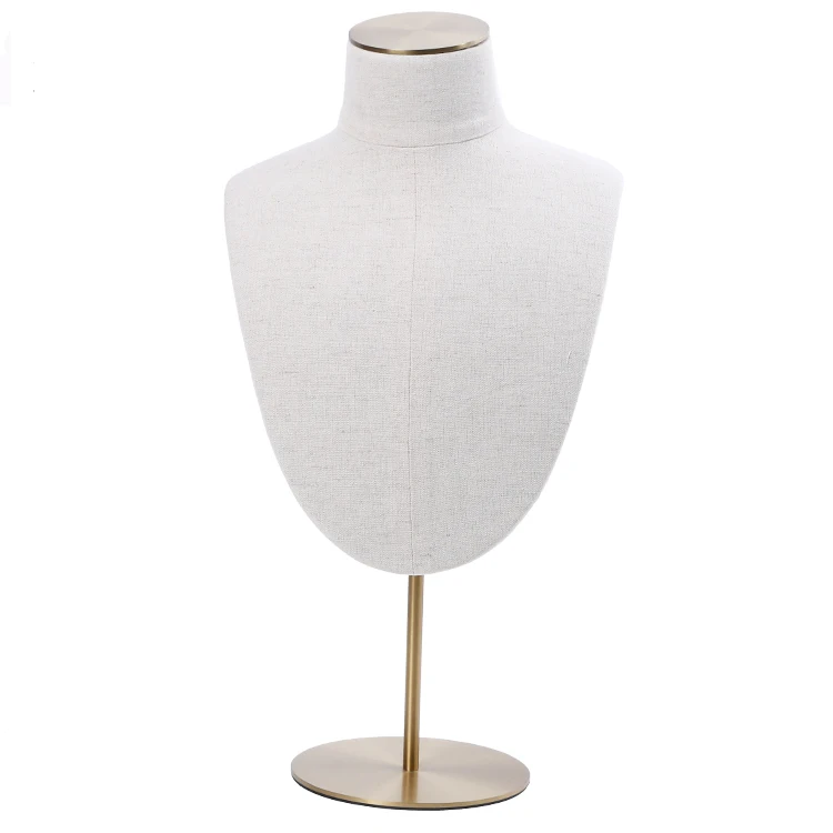 Necklace Pendant Holder Bust Display Jewelry Necklace Stand Display Mannequin Bust Forms Display for Necklace