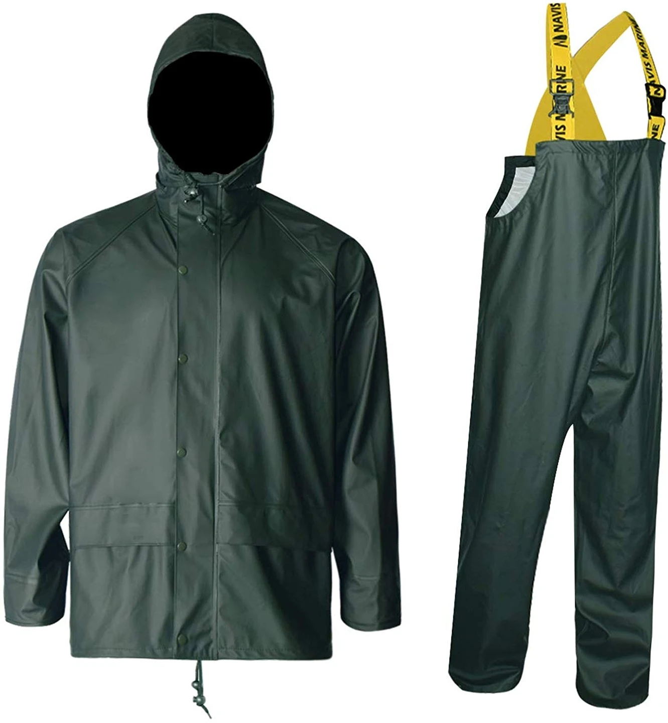 Coastal Sailing Waterproof Jacket With Bib Pants Fishing Rain Suit Foul Weather Gear Buy