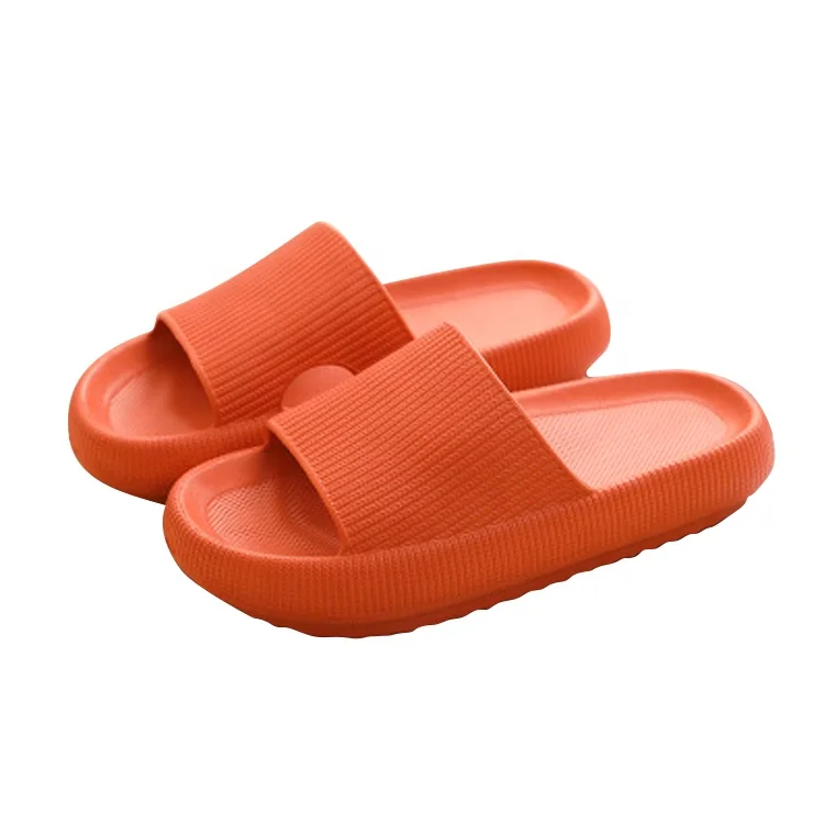 

Comfortable Thick Sole Anti Slip EVA Sandal Soft Slippers Unisex Bathroom Slipper, As shown, or as your requirement