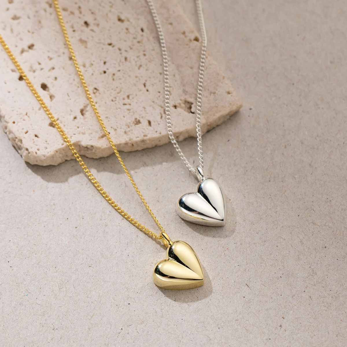 

2024 romantic heart pendant necklace with purple cubic zirconia adjustable heart pendant necklace for boy girl friend