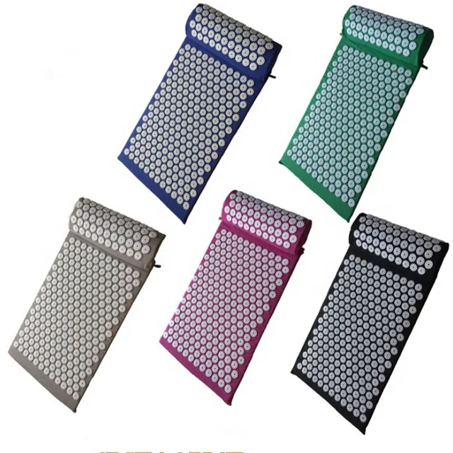 

Plastic yoga spike mat acupressure mat, Customized color