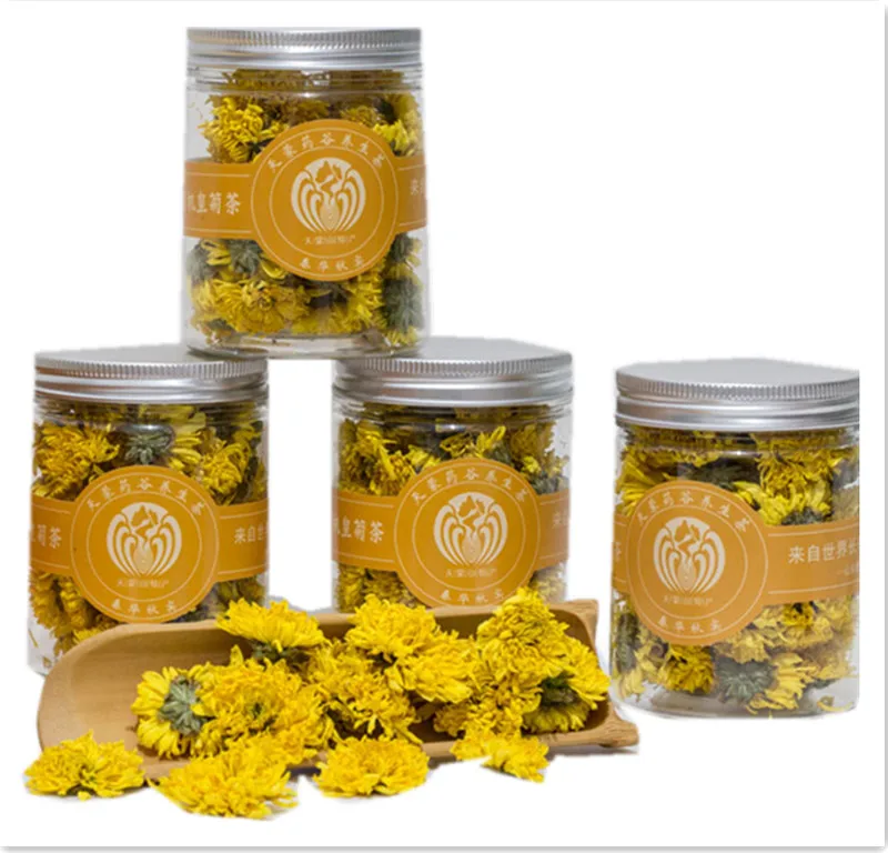 Increase Metabolism Health Flower Tea Yellow Chrysanthemum Tea - 4uTea | 4uTea.com