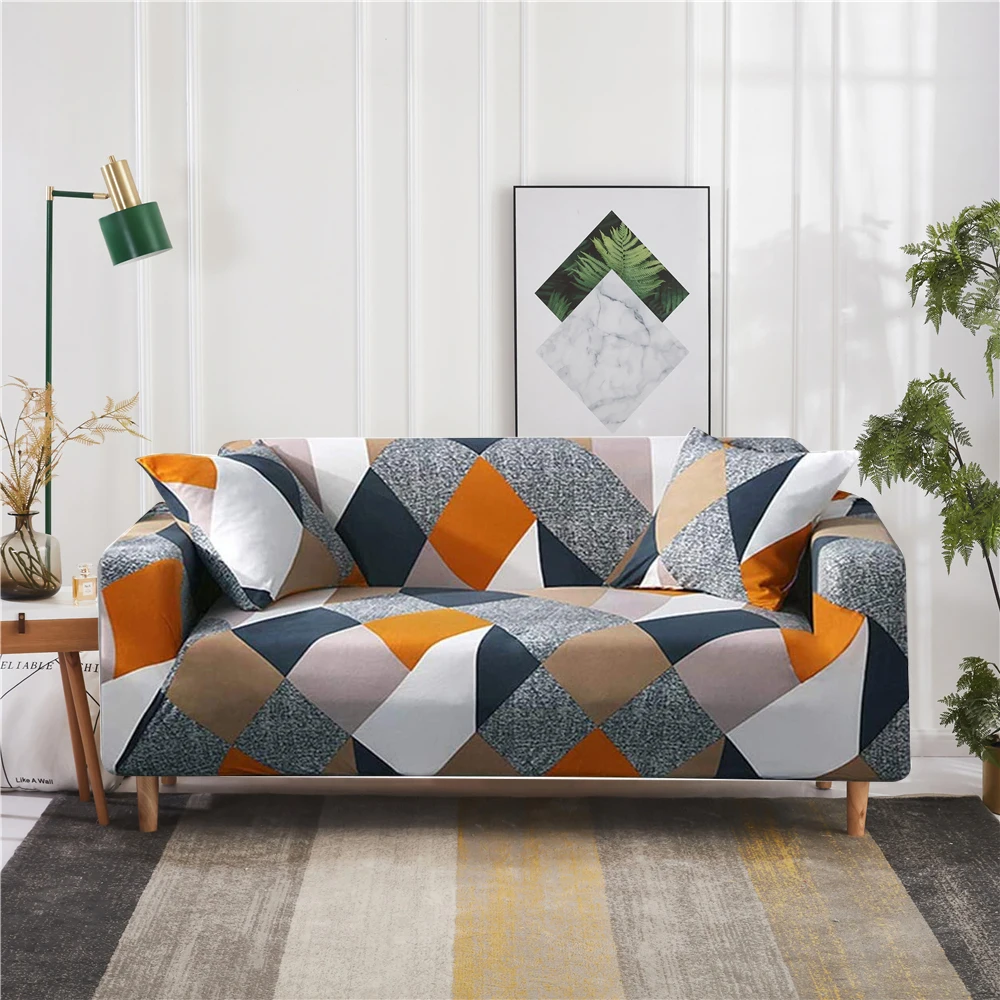 

Reador Retailer Amazon Hot Selling printed couch cover elastic sofa spandex couch seat cover best sofa cover stretch slipcover