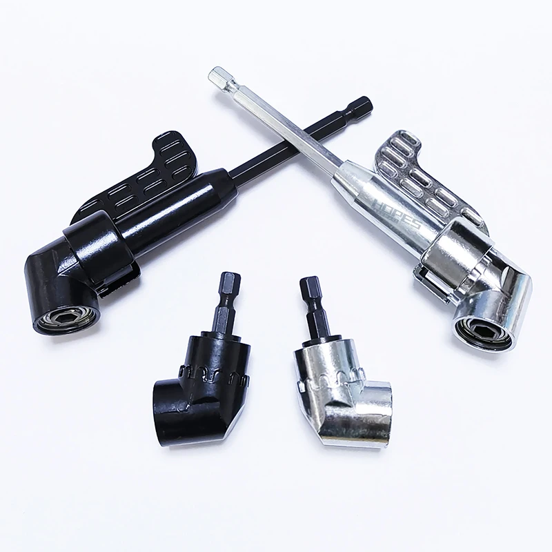 H1/4 Shank 105 Degree Bits Holder Angled Adapter Extension Rod bar for Power Drill Electric Screwdriver Hand Tools