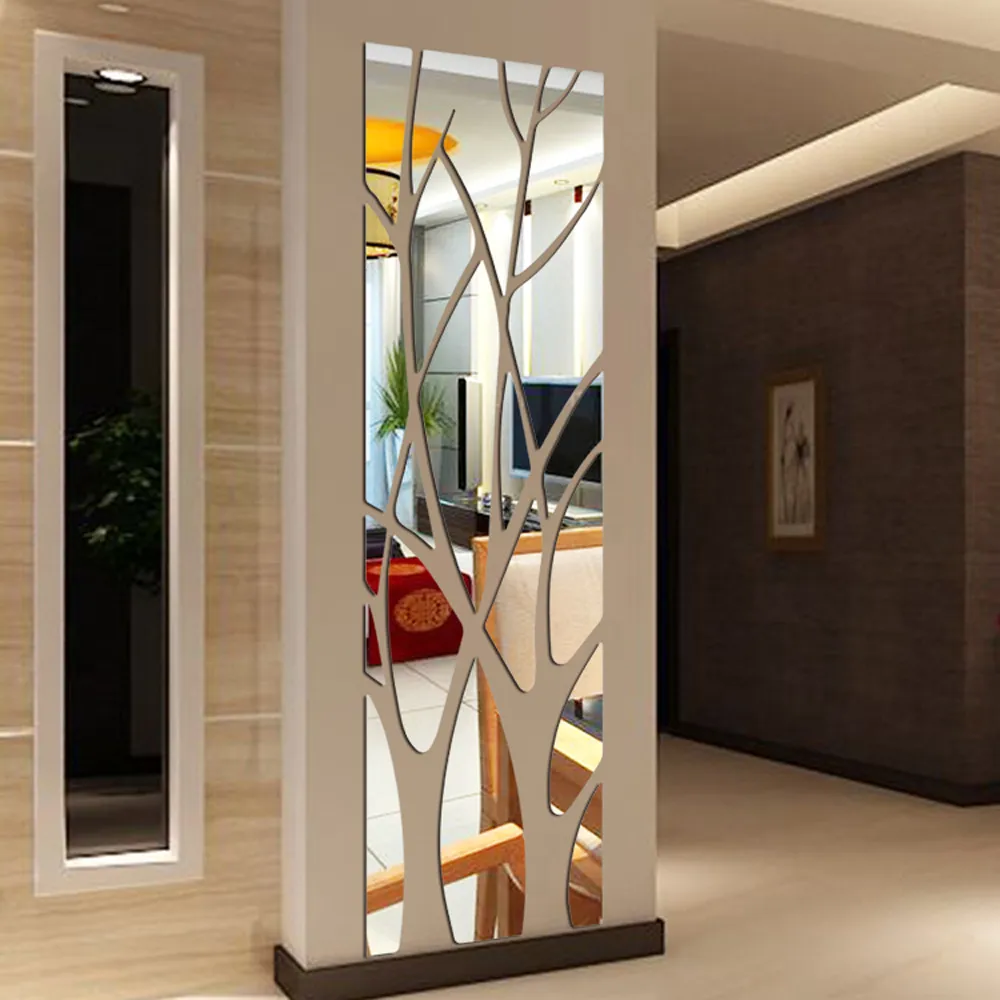 

China Manufacturers Acrylic Mirror Wall Sticker decor, Multi color