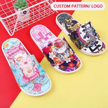custom printed slippers