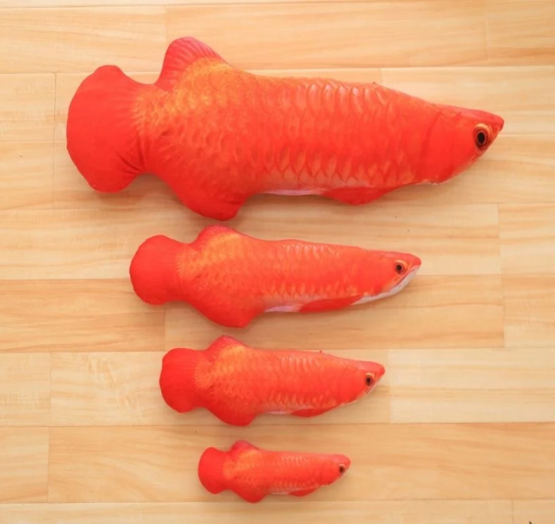 

Pet Simulation Fish Catnip Plush Fish Toy Pet Supplies Cat Toys Crucian Saury Carp Cat Toys, Photo