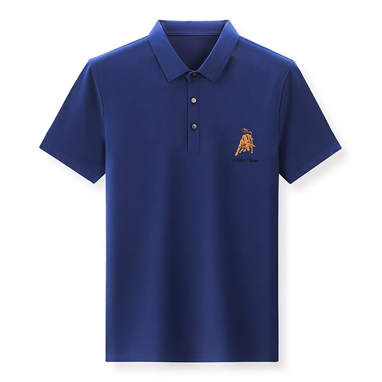 

2022 New Summer Casual Men's Short Sleeve T-shirt Men's Fashion Loose Solid Color Lapel Men's Polo Shirt, Multicolor