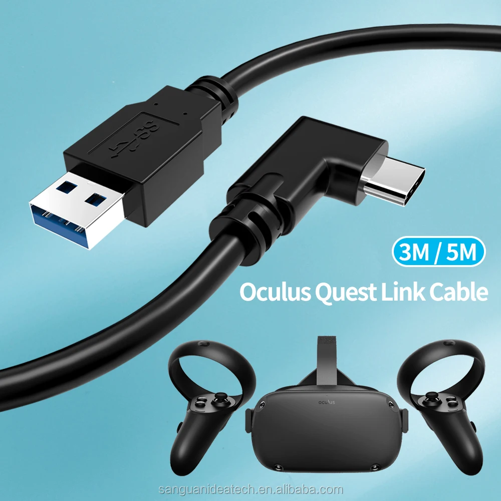 Vr Headset Cable Usb C 3.2 Gen1 Type C Fast Charging Sync Data Transfer ...