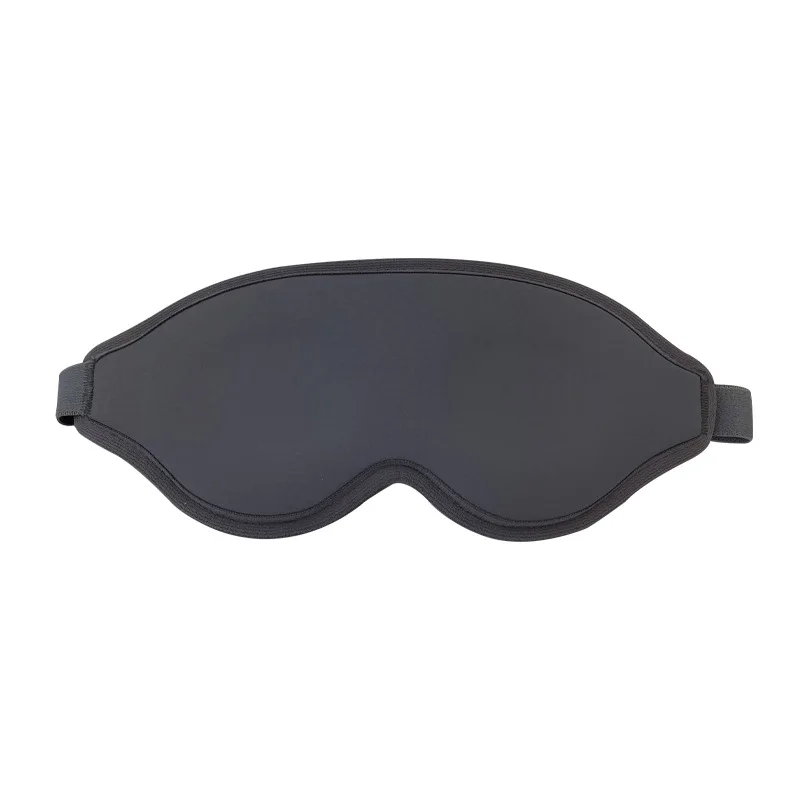 

3D Black Sleeping Custom Eye Mask Memory Foam Eye Mask Travel Sleep Eye Mask