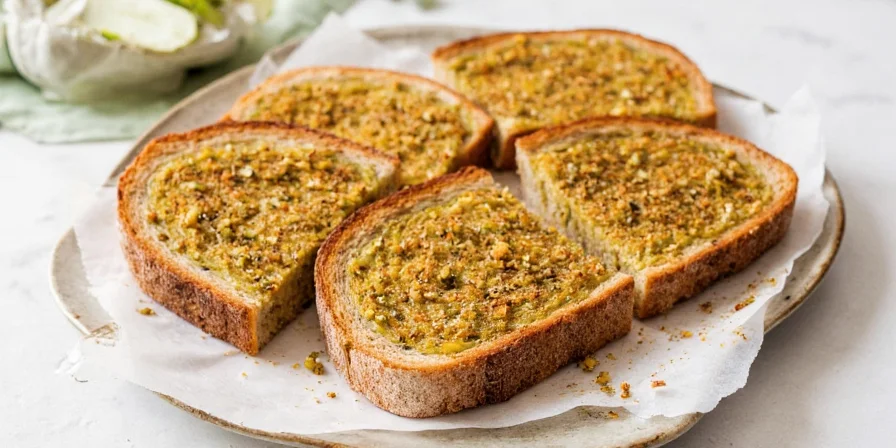Pita bread with za’atar and olive oil