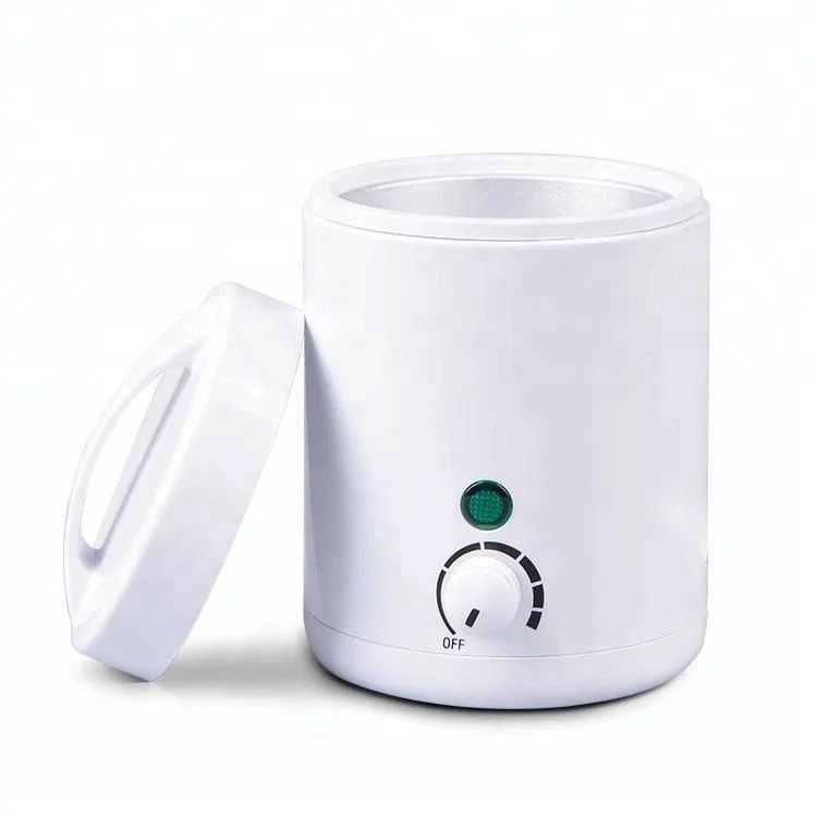

cheap price portable paraffin wax heater 200cc mini wax heater hair removal hot wax heater, White