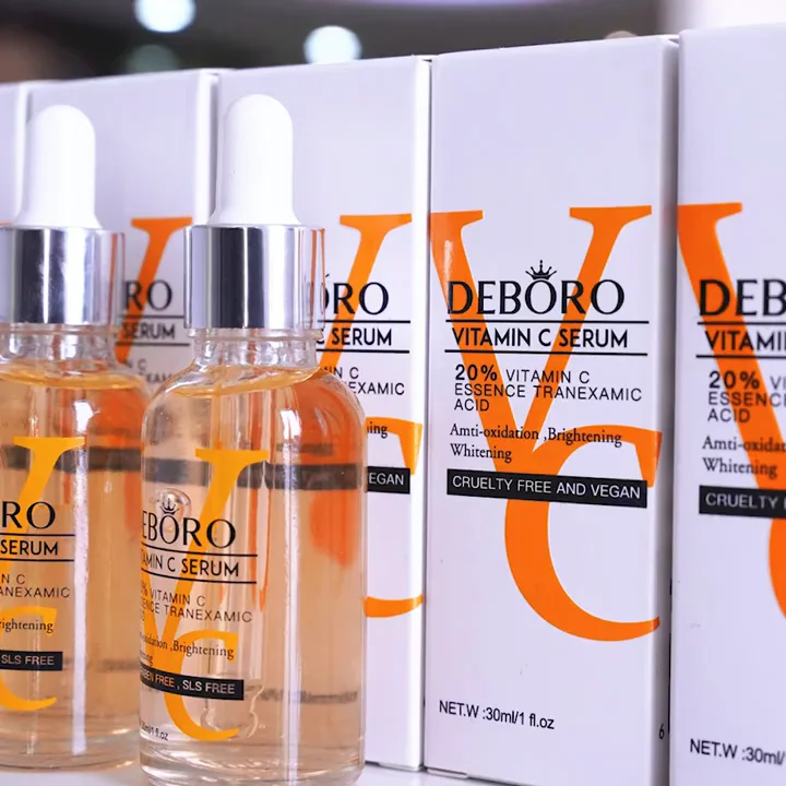 

Custom Serum Vitamin C Whitening Nourishing Hyaluronic Acid Serum Vitamin C Serum