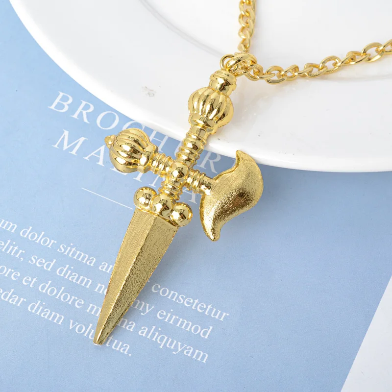 

Zeadear jewelry 14k gold plated charms cross custom pendant men