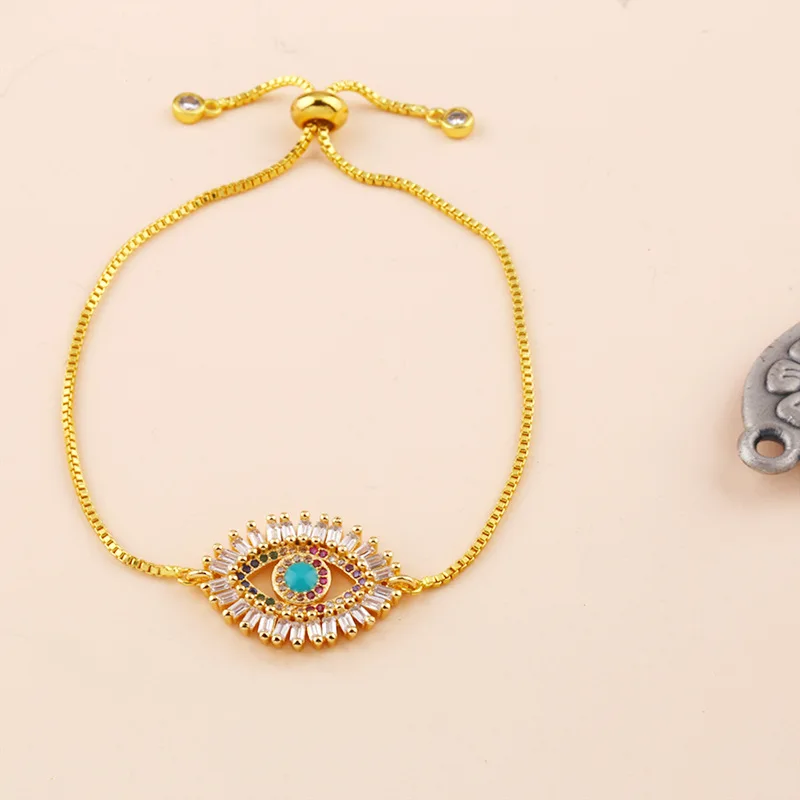 

Rainbow Color Zircon Stone Multi Color Jewellery Bracelet Accessories, Available