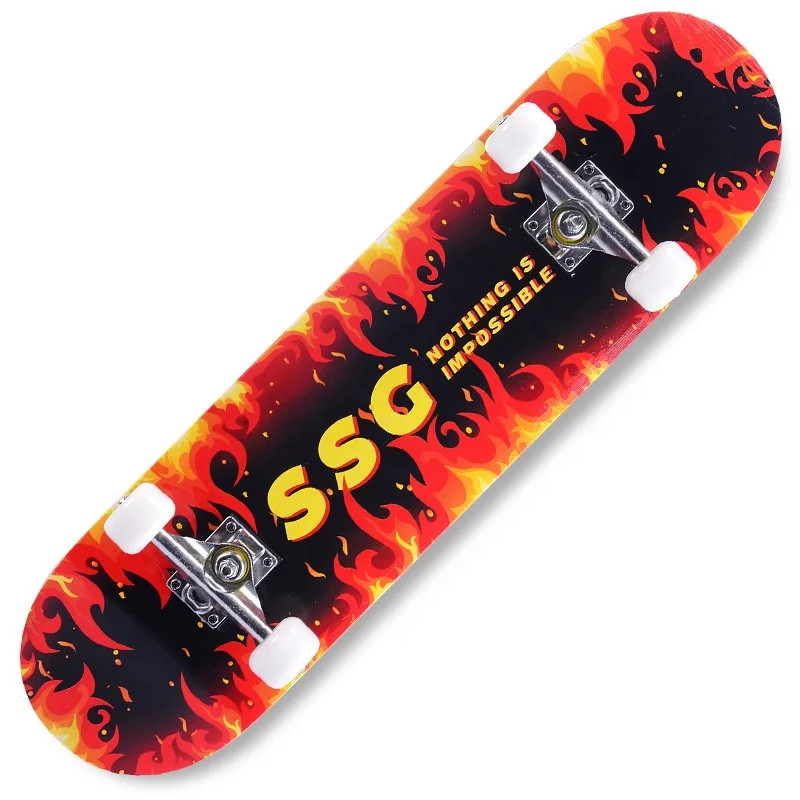 

Modern Design Wood Acrylic Skateboard Canadian Maple 8.25, Customized color