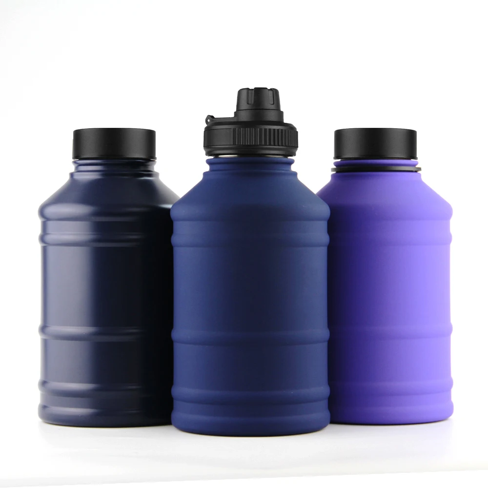 

Hot sell New product 2.2l stainless steel gym fitness water bottles