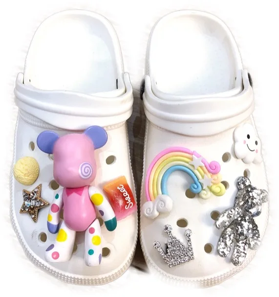 

High-end new products shoe charms decoration accessories