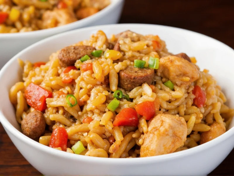 Chicken and Sausage Jambalaya: Authentic Recipe & Tips
