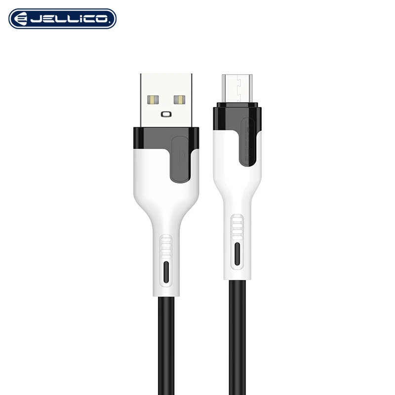 

Drop Shipping 2021 Hot Sale Data Cable 3.1A Power Cable Charger Micro USB Cable, Black/red/white