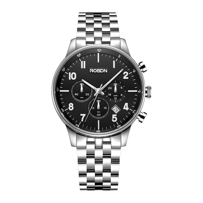 

ODM Classic Men Quartz Watch Waterproof 316L Stainless Steel Modern Quartz Watch With Chronograph 5 BAR Mens Quartz Luxury Watch