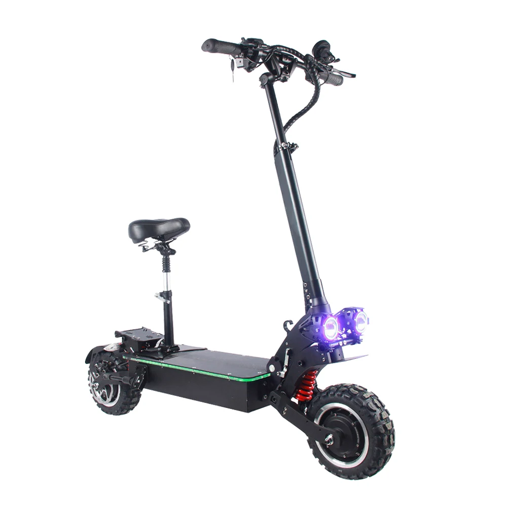 

waibos 80-150kms range dual motor e scooter kick scooter e bike 11inch 7000W 6000W electric scooter with fat tire