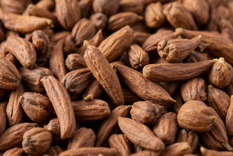Various spice blends showing cloves combined with chili peppers and other spices
