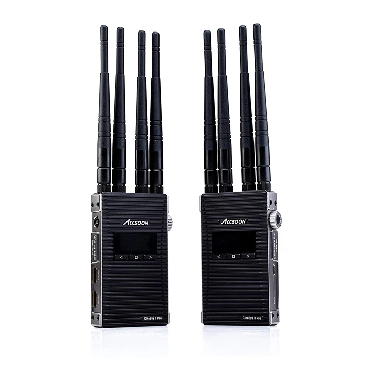 

Accsoon CineEye 2 Pro 350m 5G/2.4G Dual Band Low Latency HD 1080P Wireless Video Transmitter for Camera