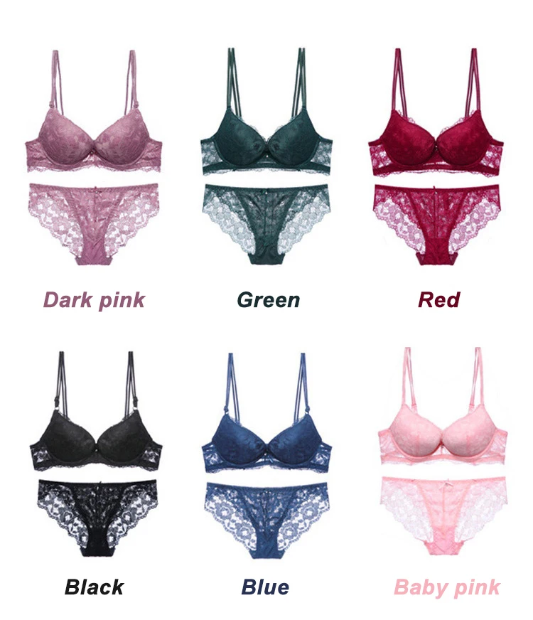 Sexy New Arrival French Young Girls Bra Sets Thin Cup Bras Sexy Lace ...
