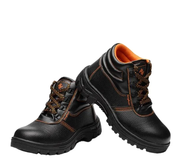 

Industrial Construction Work Cheap Genuine Leather Steel Toe Cap Boots Safety Shoes With CE S3 S1P Price Dropshipping For