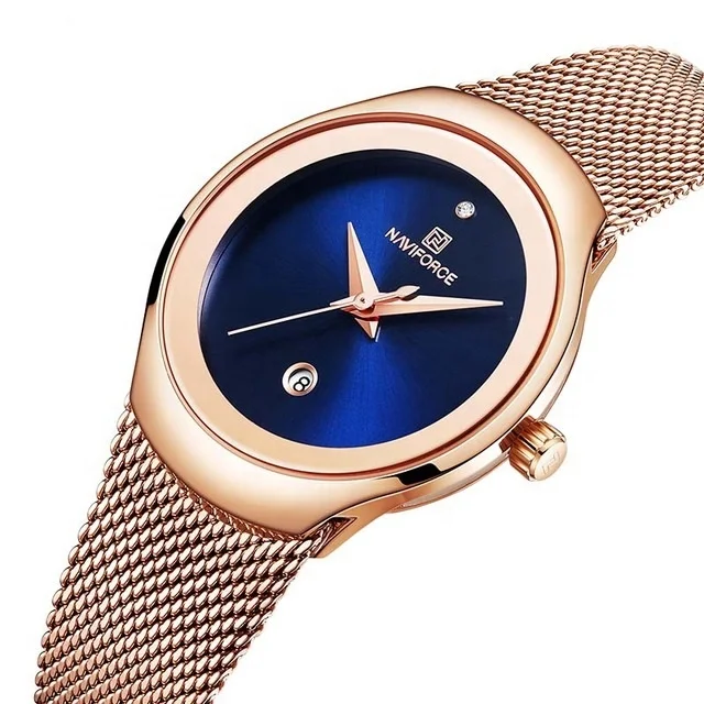 

NAVIFORCE Ladies Watches Brands Luxury 5004 New Watch Woman Fashion Waterproof Quartz Watch Women Wristwatch Relogio Feminino, According to reality