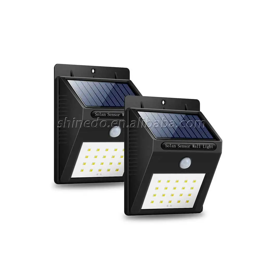 
Cheap High Quality Solar Powered Motion Sensor Wall Light Waterproof Wireless For Outdoor Lighting  (1600087127826)