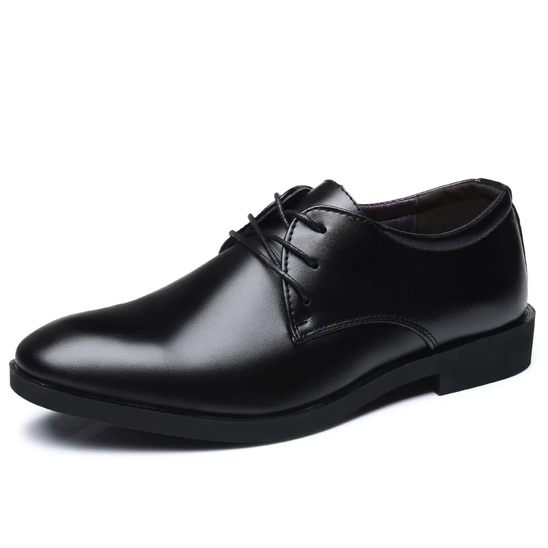 

Men Dress Italian Brand Genuine 2021 Classic British Leather Shoes Formal Business Men's Shoes