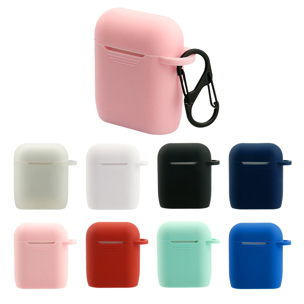 

rubber case For Apple Case Soft Thicker Stronger TPU Headphone Case Bag box pack with opp bag